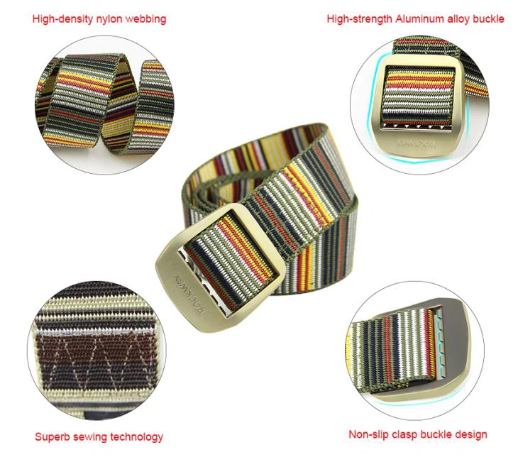 Rockway Men's Sturdy Webbing Belt